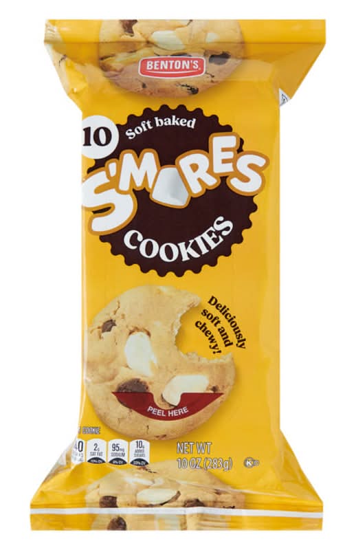 Benton's S'mores Soft Baked Cookies (10 oz, 10 ct)