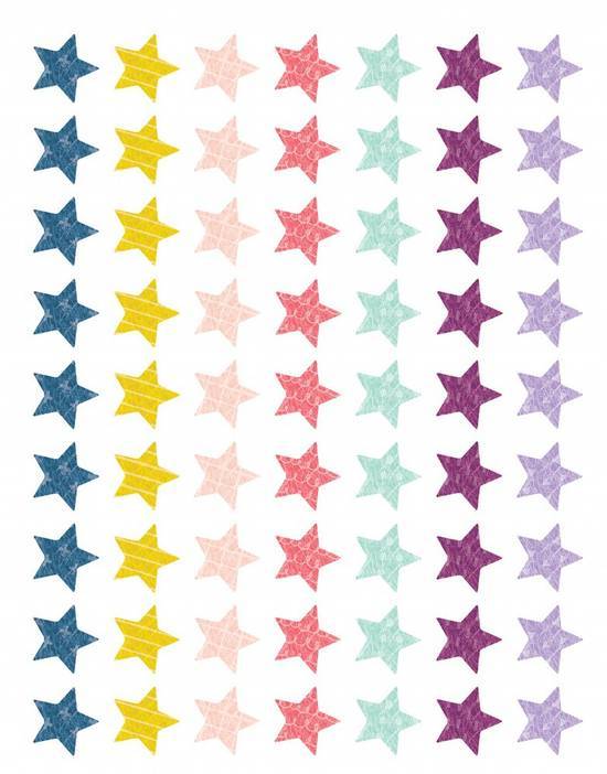 Teacher Created Resources Oh Happy Day Stars Mini Stickers