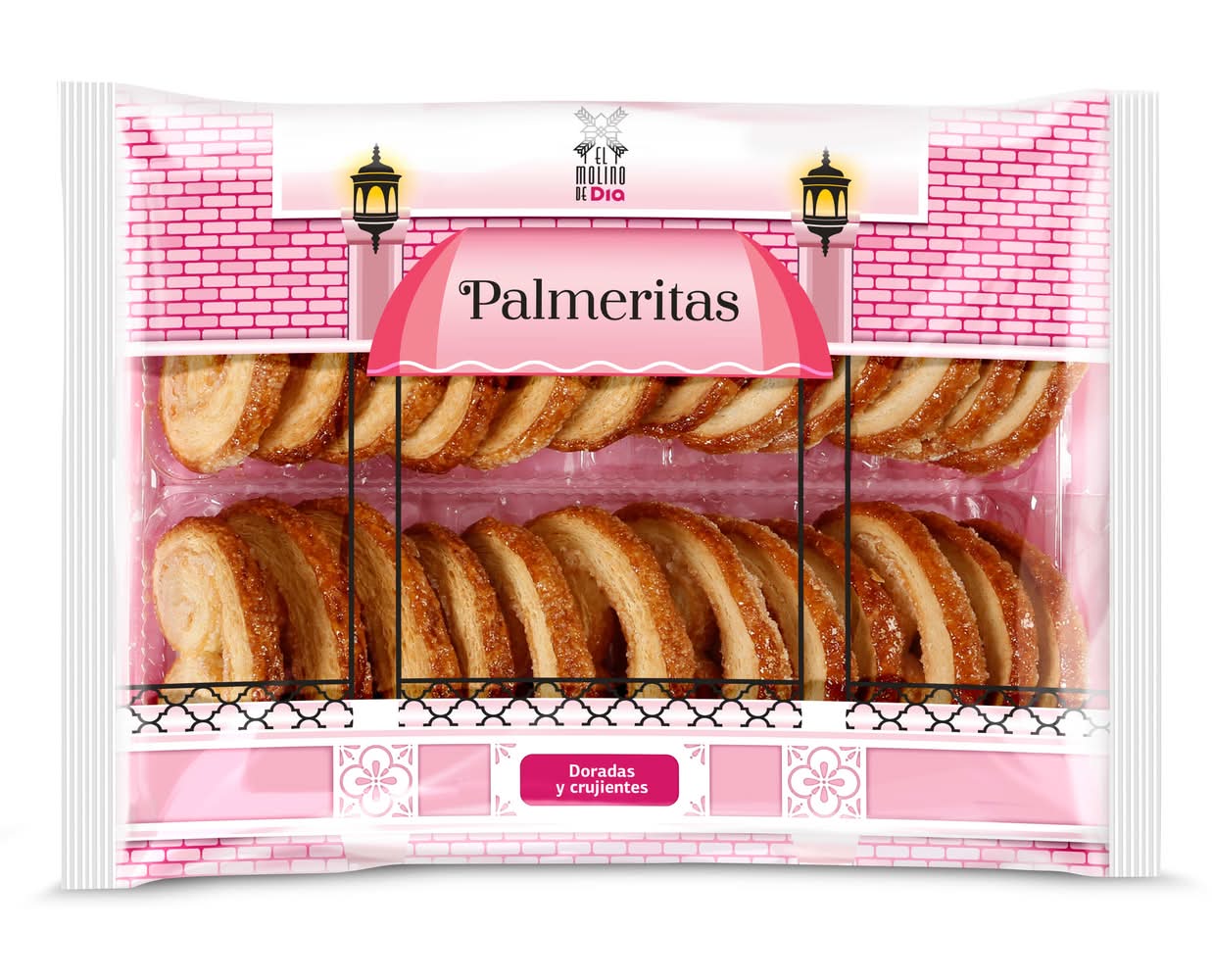 Palmeritas El Molino De Dia Bandeja 245 G