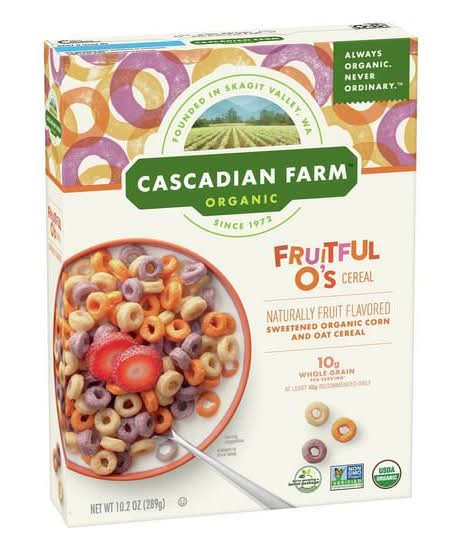 Cascadian Farm Organic Fruitful O's Cereal (10.2 oz)