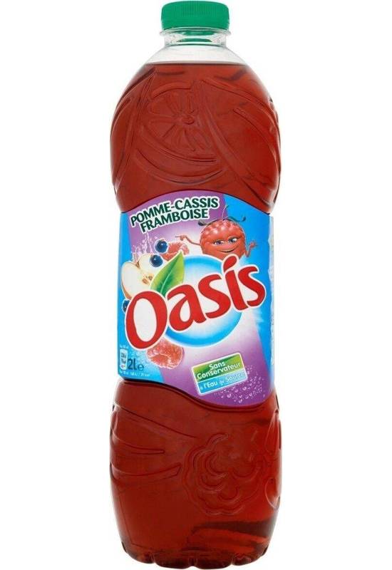 Oasis pomme cassis framboise (2 l)
