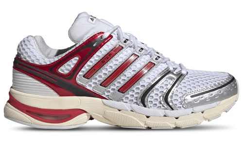 Adidas Mens Adistar Control 5 - Running Shoes White/Red Size 10.0