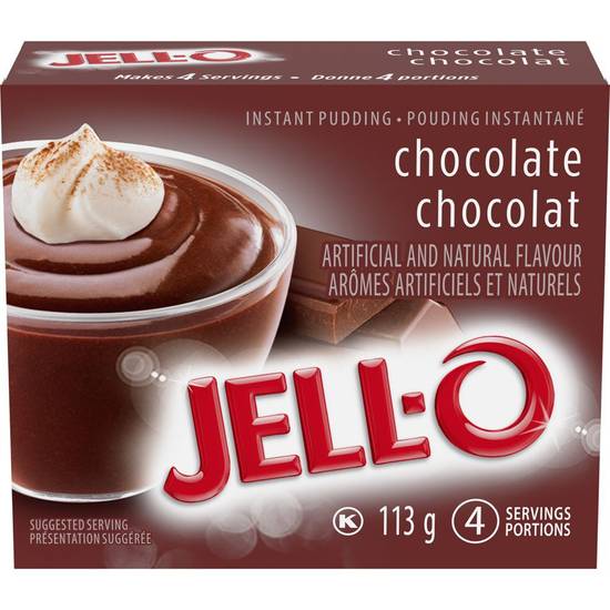 Jell-o mélange de pouding instantané au chocolat (113 gr) - instant chocolate pudding (113 g)