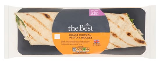 Morrisons The Best Roast Chicken Pesto & Rocket