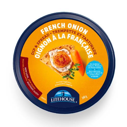 Litehouse Free Dip & Spread French Onion (340 g)