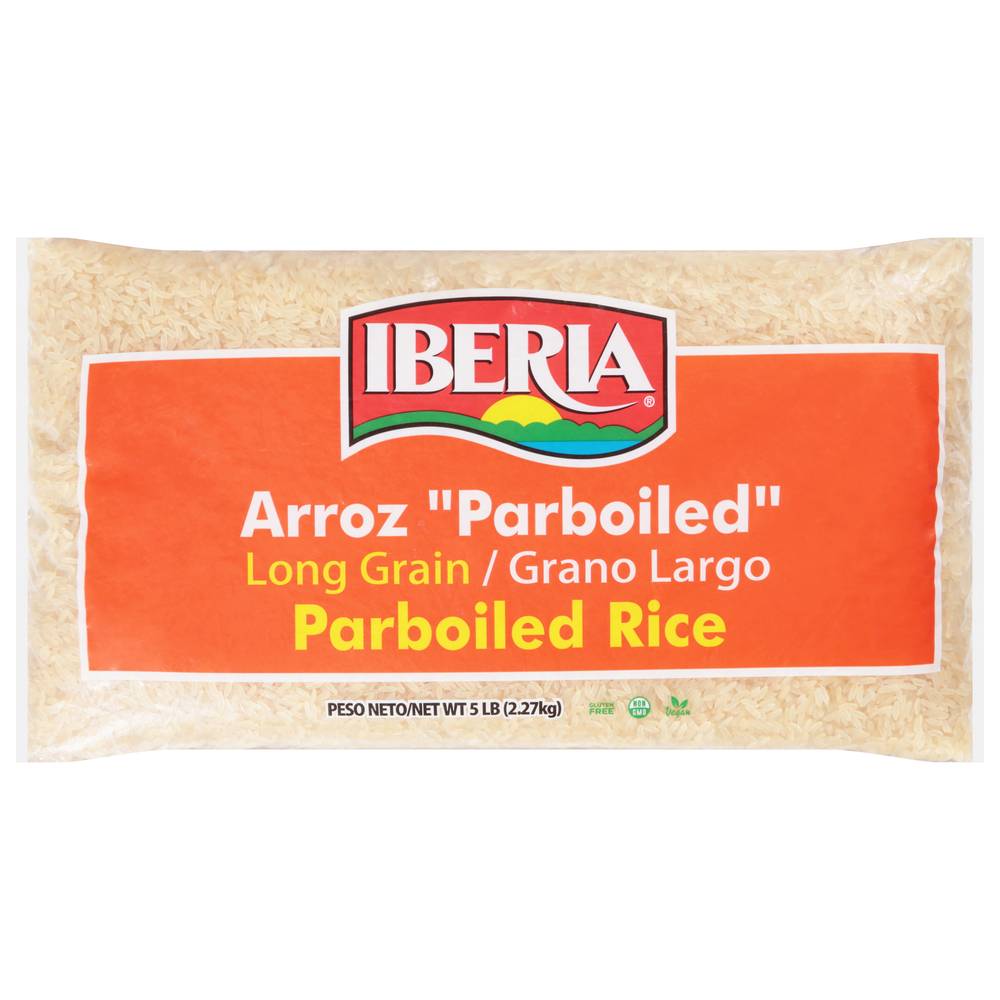 Iberia Parboiled Long Grain Rice (5 lbs)