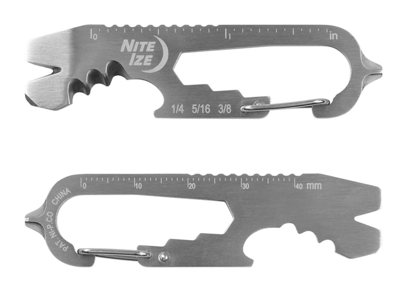 Nite Ize Doohickey Stainless Steel Silver All-In-One Multi Key Tool