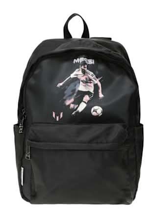 Messi Printed Backpack Messi Photo Pink
