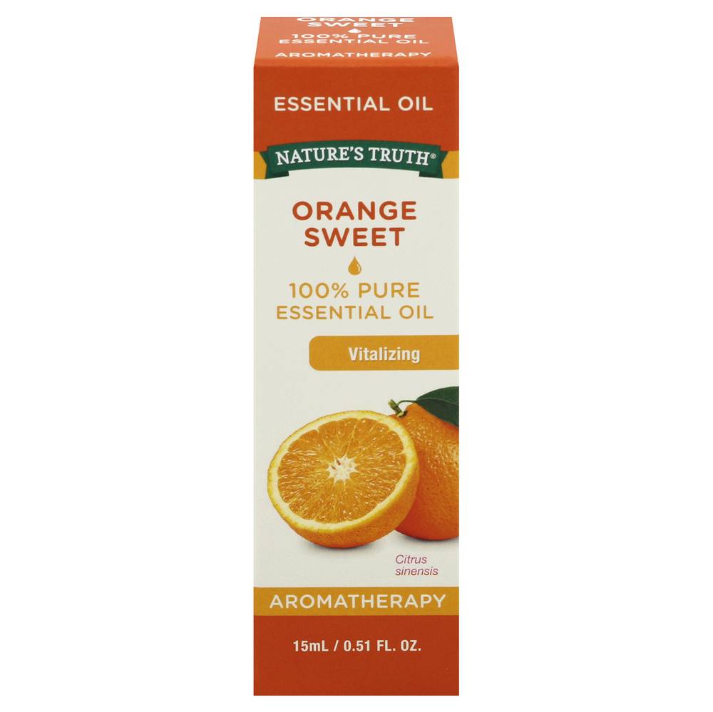 Nature's Truth Orange Sweet Vitalizing Essential Oil