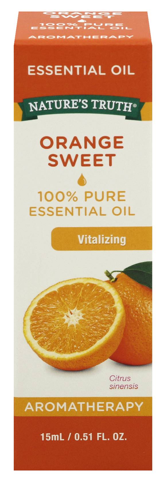 Nature's Truth Orange Sweet Vitalizing Essential Oil (0.51 fl oz)