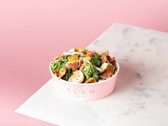 Chicken Kale Caesar Salad