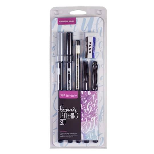 Tombow 6 Piece Beginner Lettering Set