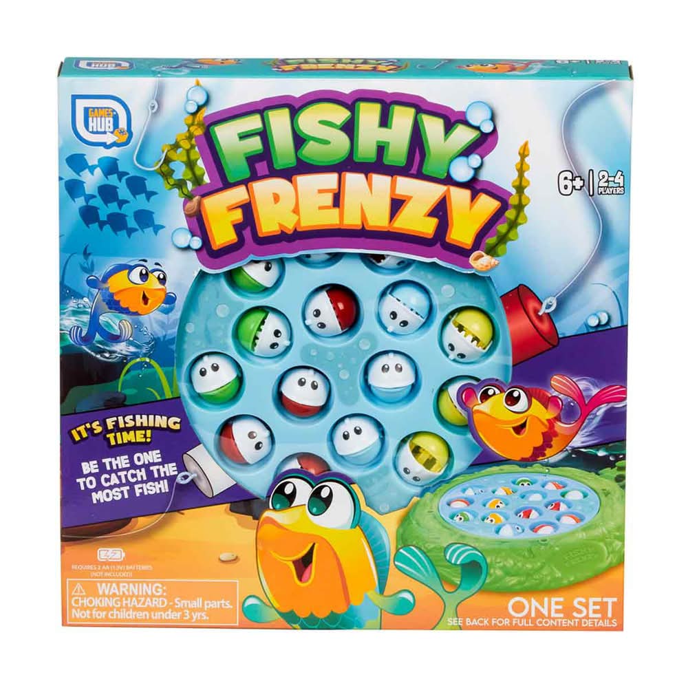 Games Hub Fishy Frenzy Fishing Game Playset