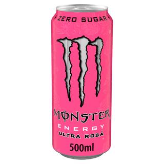 Monster Energy Drink Ultra Rosa Zero Sugar 500ml