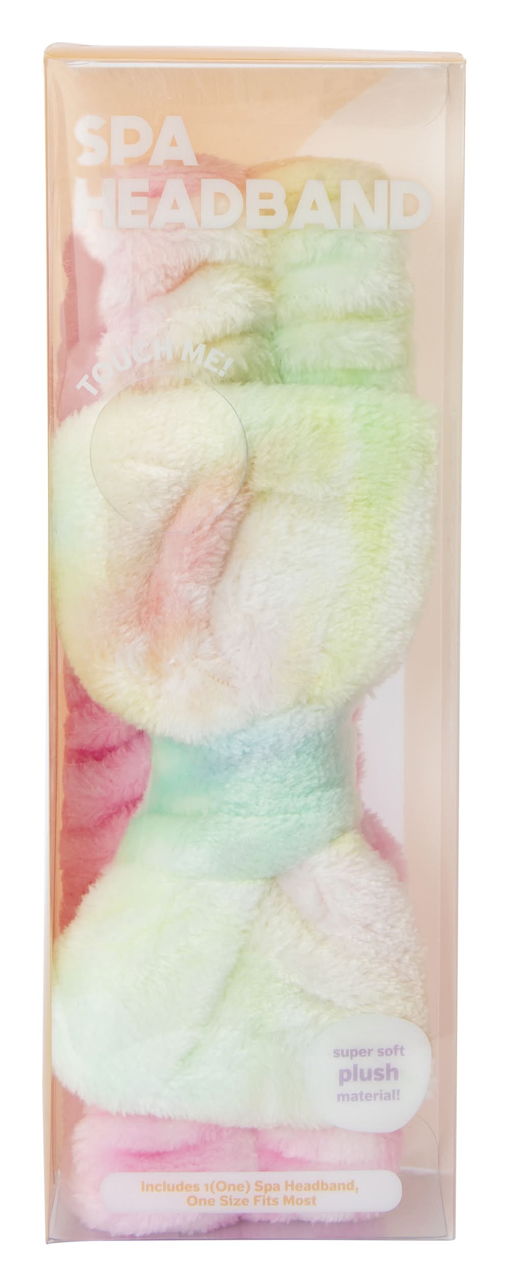 Plush Bow Spa Headband Tie Dye