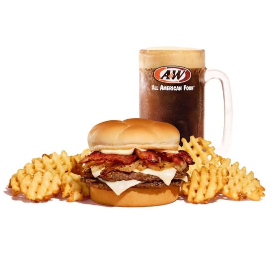 Bacon & Swiss Burger Combo