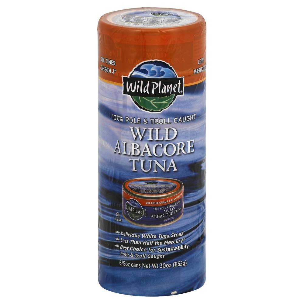 Wild Planet Albacore Wild Tuna (6 x 5 oz)