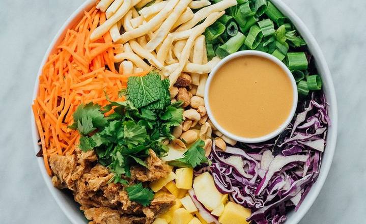 Salade Satay aux Arachides / Peanut Satay Salad