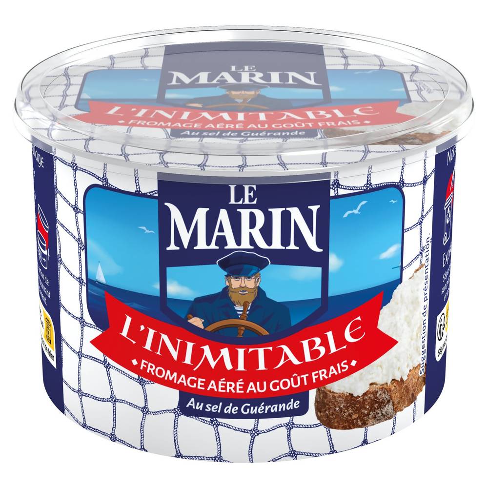 Le Marin - Fromage aéré au sel de guérande (125g)