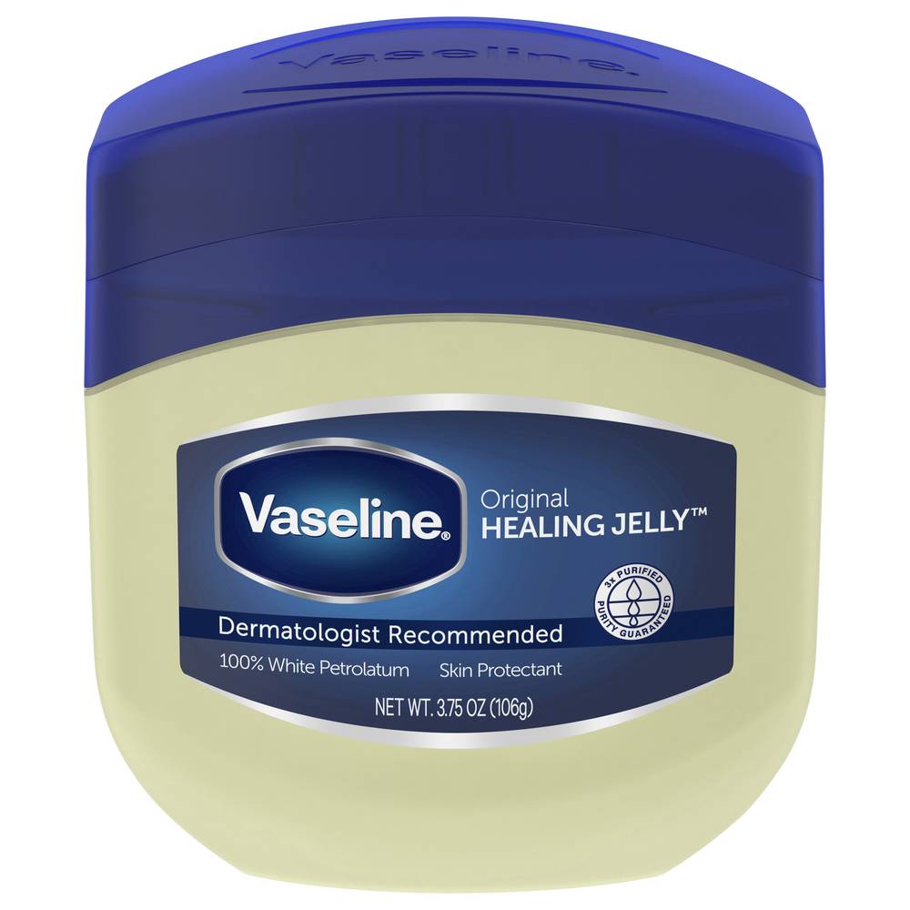 Vaseline Original Pure Skin Protectant Petroleum Jelly (3.75 oz)