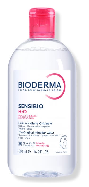Bioderma Sensibio H2O Micellar Water Face Cleanser for Sensitive Skin 16.9 oz