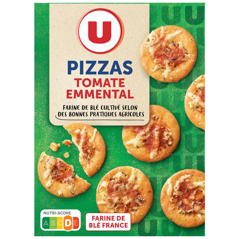 U - Crackers pizza tomate emmental