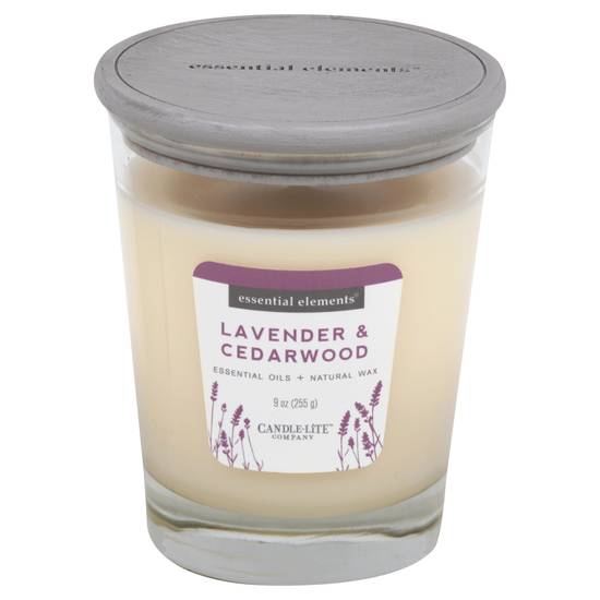 Essential Elements Lavender & Cedarwood Candle
