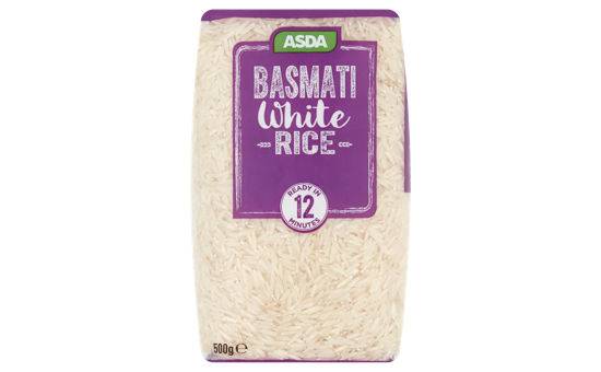 Asda Basmati White Rice 500g