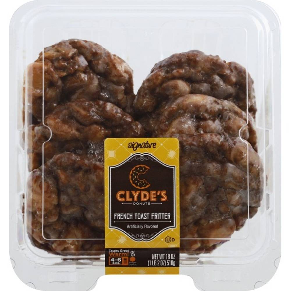 Clyde's French Toast Fritter Donuts (1.12 lbs)