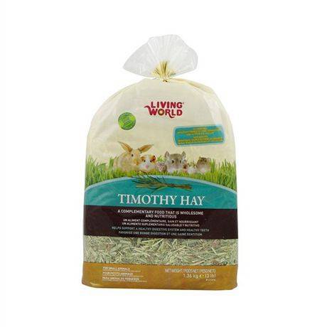 Living World Timothy Hay (1.36 kg (3 lbs))