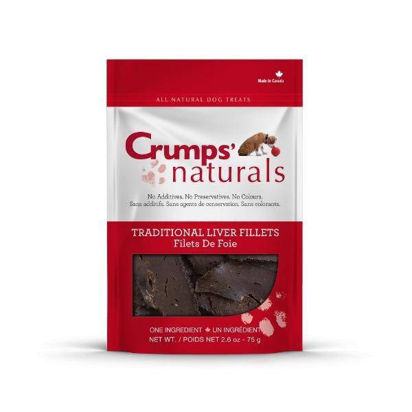 Crumps Naturals Beef Liver Fillets Dog Treats (160 g)