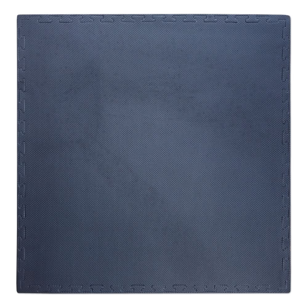 Smart Home Products 100 x 100 x 2cm Black UltraStep EVA Interlock Foam Thick Mat