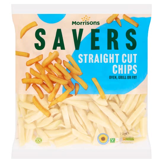 Morrisons Savers Straight Cut Chips (1.5kg)