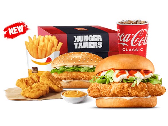 Medium Outback Jack's Fried Chicken Hunger Tamers