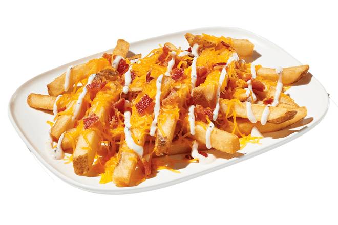 BACON CHEDDAR RANCH FRIES OR TATER KROWNS