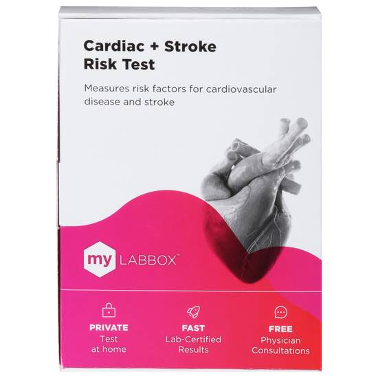Mylab Box Cardiac + Stroke Risk Test