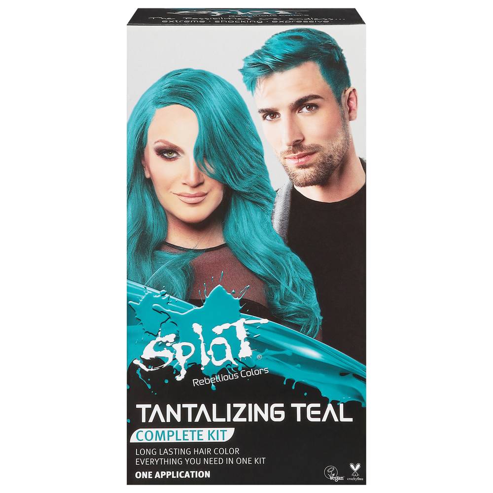 Splat Hair Color Complete Kit, Tantalizing Teal