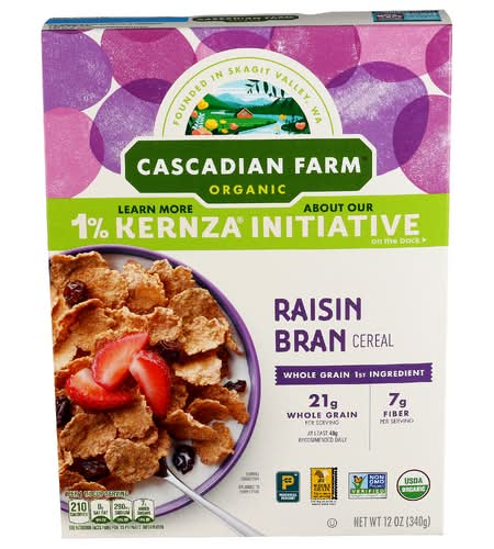 Cascadian Farm Organic Raisin Bran Cereal