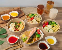 裸溫沙拉漢口店 X 健康便當