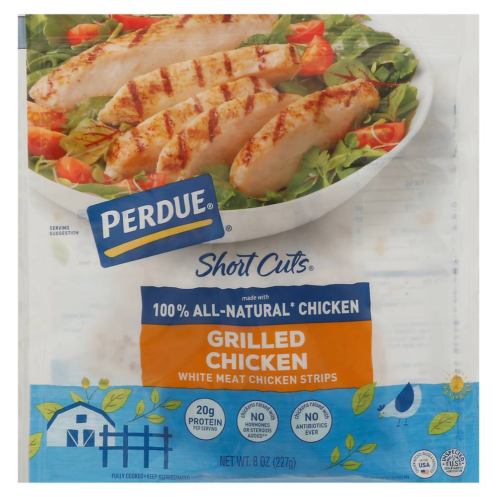 Perdue Short Cuts Grilled Carved Chicken Breast Strips (8 oz)