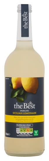 Morrisons The Best Sparkling Sicilian Lemonade Soft Drink (750ml)