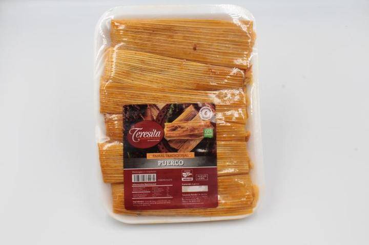 Los Tamales de Teresita · Tamal de carne de puerco (6 un)