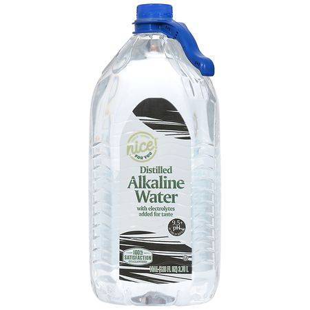 Nice! Distilled Alkaline Water (128 fl oz)