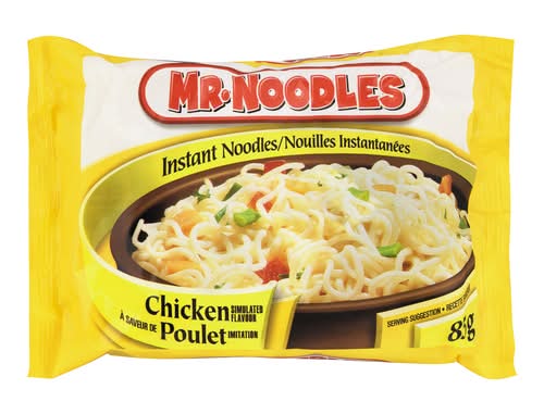 Mr. noodles nouilles instantanées - instant noodles (poulet)