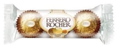 Ferrero費列羅 金莎巧克力球 (3 入)