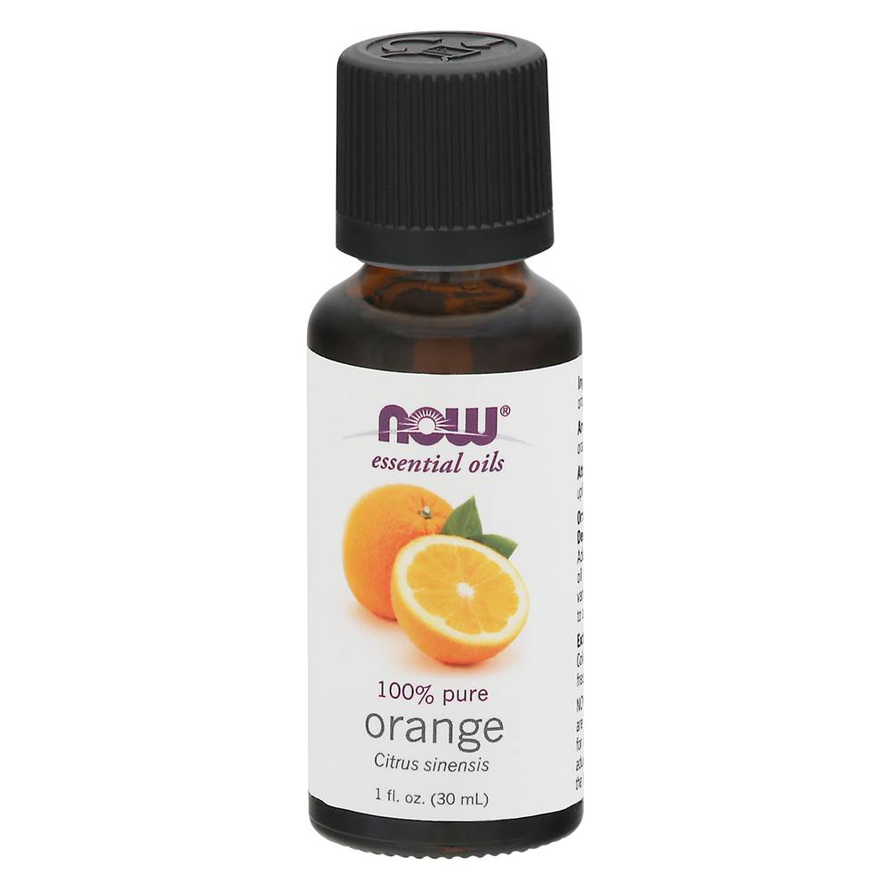 Now 100% Pure Orange Essential Oil (1 fl oz)