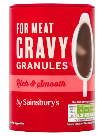 Sainsbury's For Meat Gravy Granules (170g)