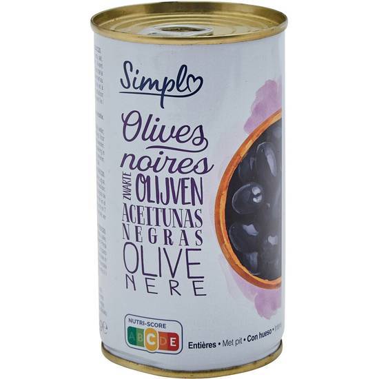 Simpl - Olives noires entières