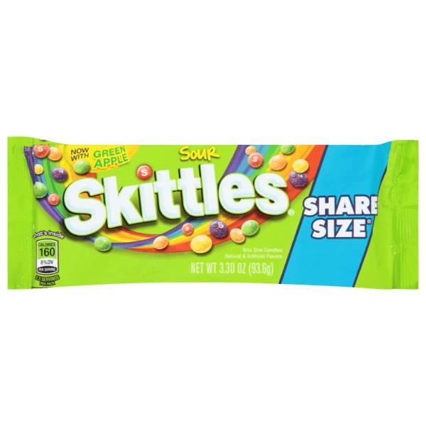 Skittles Sour Share Size 4oz