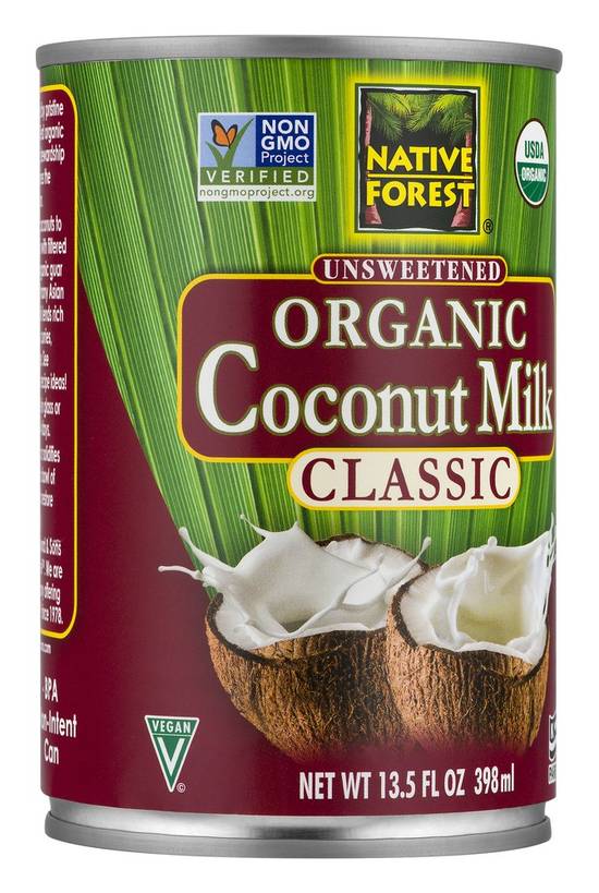 Unsweetened Classic Coconutmilk Native Forest 13.5 fl oz